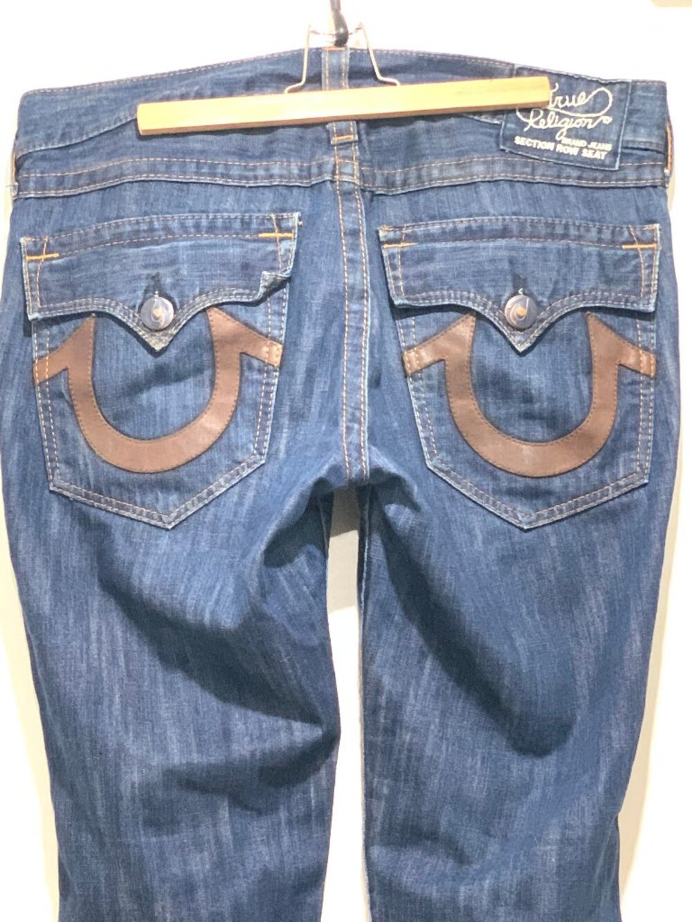 TRUE RELIGION BRAND JEANS SECTION ROW SEAT JEANS SIZE 36